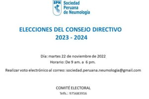 Elecciones Consejo Directivo SPN 2023 – 2024